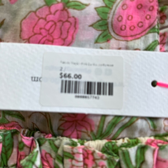 New Paisley Magic Pink Floral Romper Bubble Outfit Neon pink Trim size 2 - Picture 8 of 14